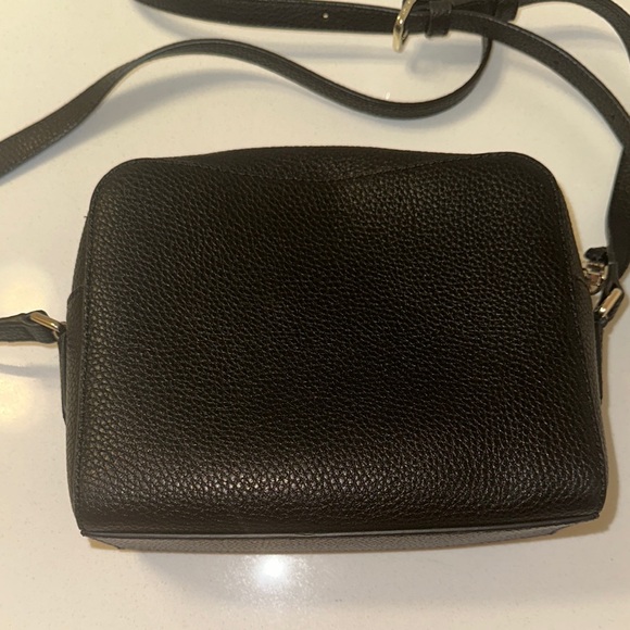 DKNY Black Leather Crossbody Bag - Picture 3 of 6